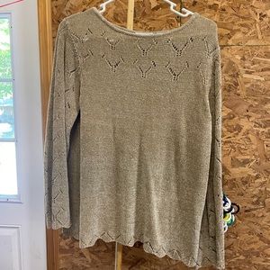 White Stag tan sweater size medium
